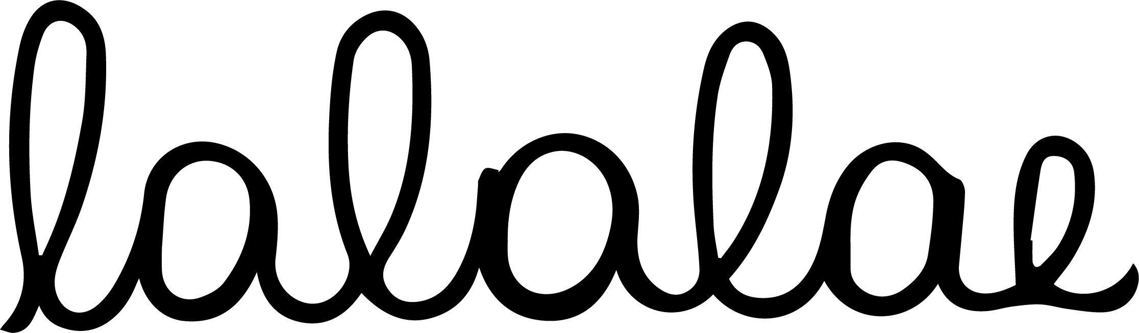 Lalalae Logo Black